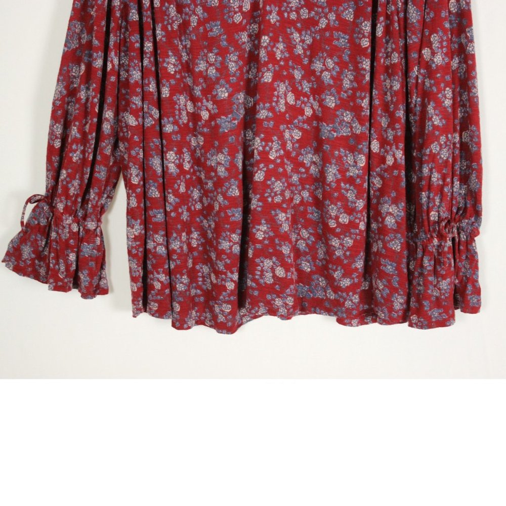 Plus Lucky Brand Floral A-Line Top Size 2X - Picture 4 of 11